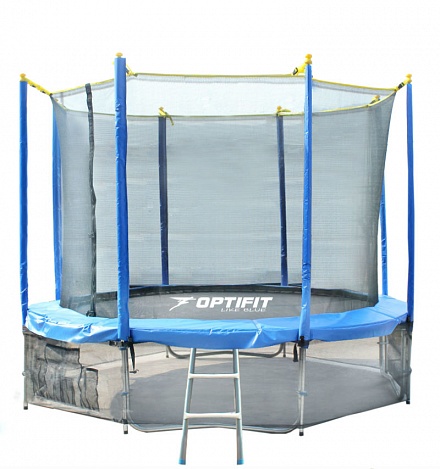 Батут Optifit Like Blue 12Ft голубой