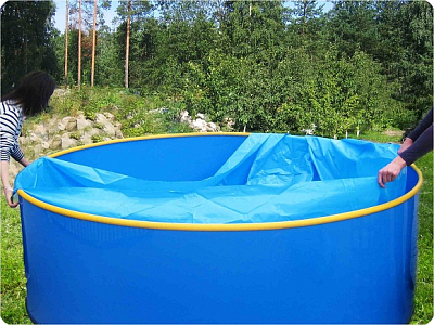 картинка Пленка для круглых бассейнов 5.0х1.25м ГарденПласт от магазина БэбиСпорт