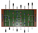 картинка Игровой стол - футбол "Standart" (122x61x78.7 см, коричневый) от магазина Лазалка