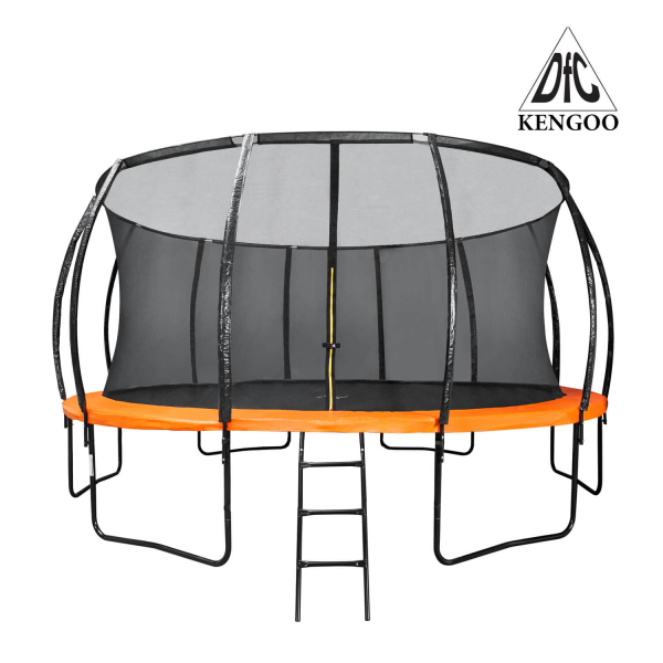 Батут с сеткой  DFC Trampoline Kengoo 16FT-TR-E-BAS диаметр 487см