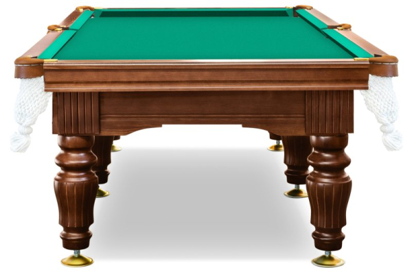 картинка Стол / пирамида "Ильмень" (8 футов, 6 ног, под шар 60мм, 25мм камень) борта ясень от магазина Лазалка