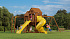 Детская игровая площадка "Панорама" с винтовой трубой, спуском и рукоходом