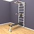  Шведская стенка "LittleSport" Pull-Up 3.0 (белый*белый)