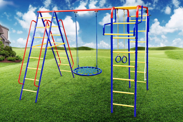 Детский спортивный комплекс для дачи Пионер "Дачный" (Гнездо 80М)