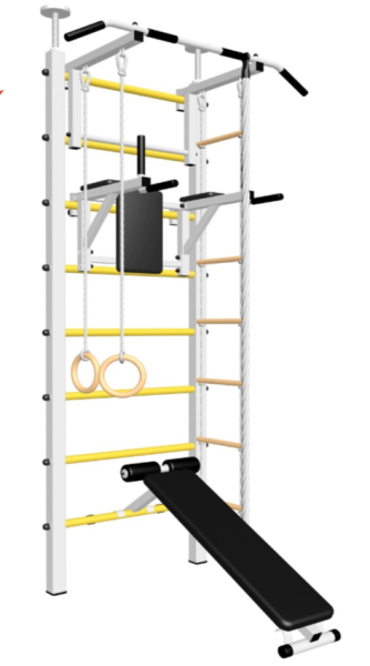 Шведская стенка Sv Sport враспор ТстБСД (высота 258-275 см) 706